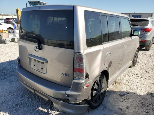 JTLKT334750208016 - 2005 TOYOTA SCION XB ნაცრისფერი ფოტო 4