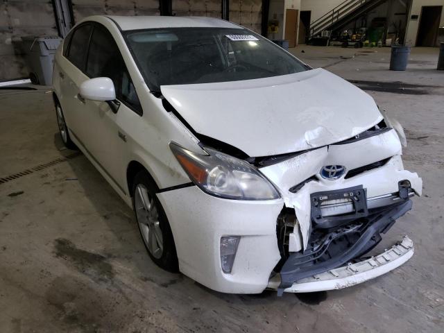 JTDKN3DP4D3043327 - 2013 TOYOTA PRIUS PLUG WHITE photo 1