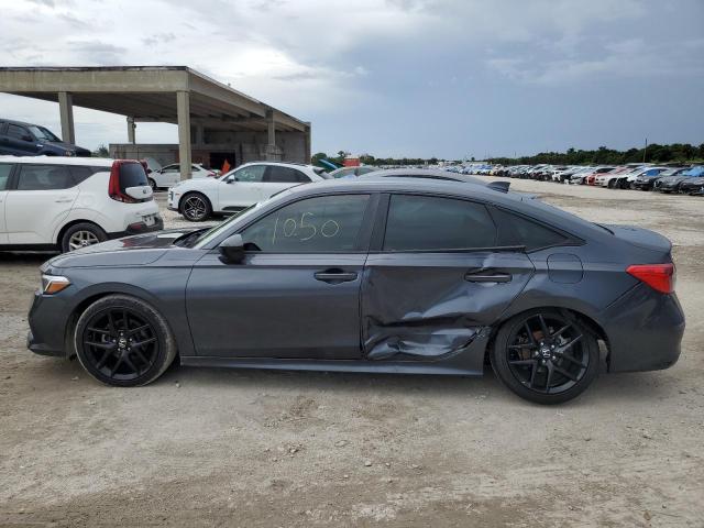 2HGFE2F57NH592043 - 2022 HONDA CIVIC SPOR GRAY photo 9