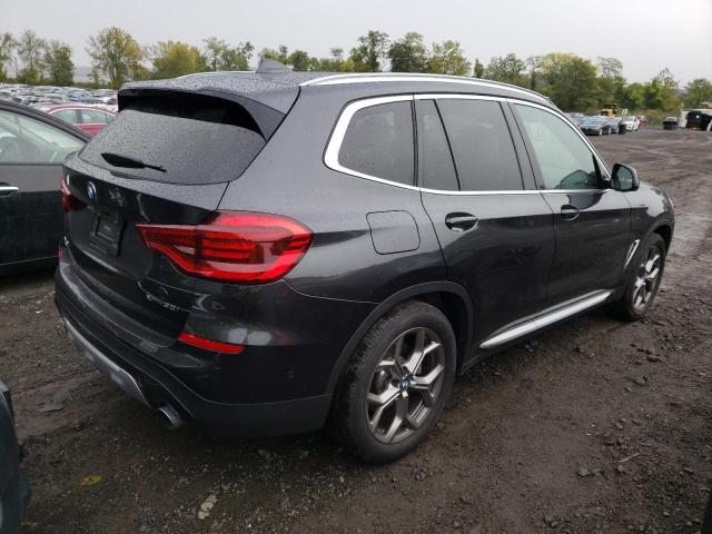 5UXTY5C08M9F52573 - 2021 BMW X3 XDRIVE3 BLACK photo 4