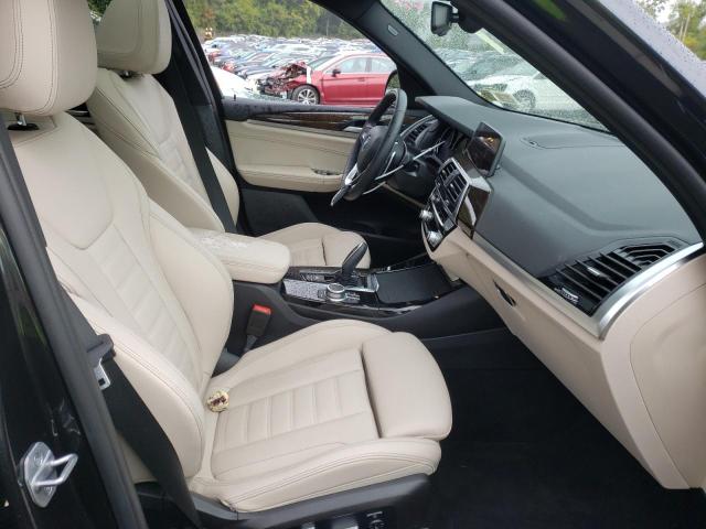 5UXTY5C08M9F52573 - 2021 BMW X3 XDRIVE3 BLACK photo 5