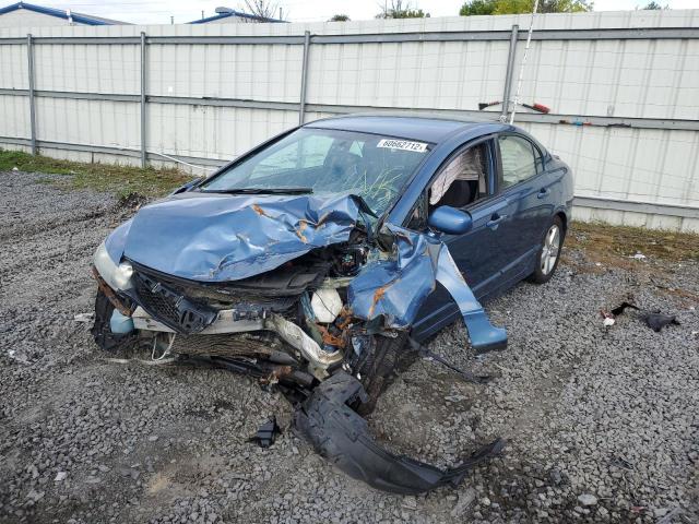 2HGFA1F65AH305677 - 2010 HONDA CIVIC LX-S Mavi foto 2
