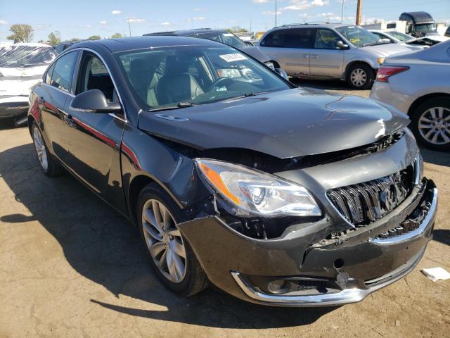 2G4GK5EX7G9107005 - 2016 BUICK REGAL BLACK photo 1