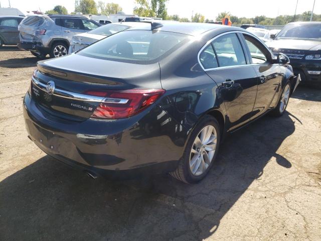 2G4GK5EX7G9107005 - 2016 BUICK REGAL BLACK photo 4