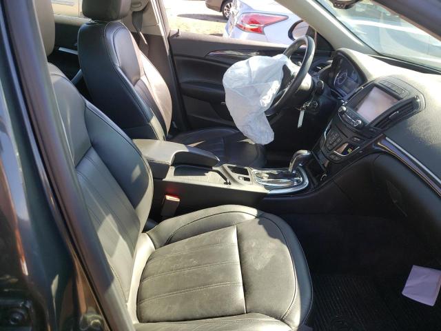 2G4GK5EX7G9107005 - 2016 BUICK REGAL BLACK photo 5