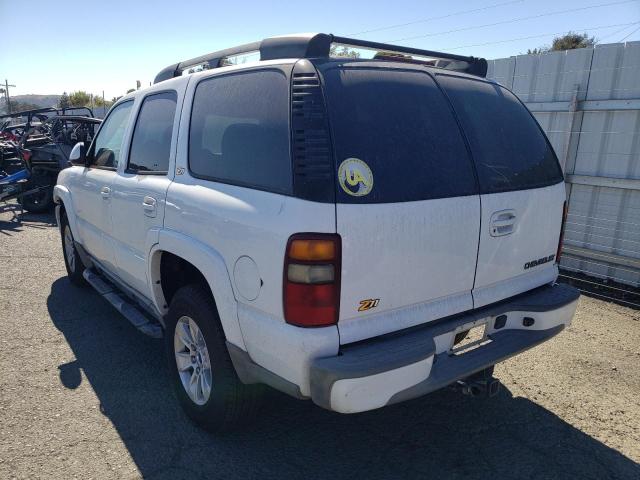 1GNEK13T04R162425 - 2004 CHEVROLET TAHOE WHITE photo 3