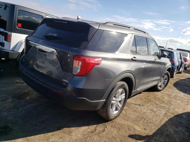 1FMSK8DH6LGB27277 - 2020 FORD EXPLORER X GRAY photo 4