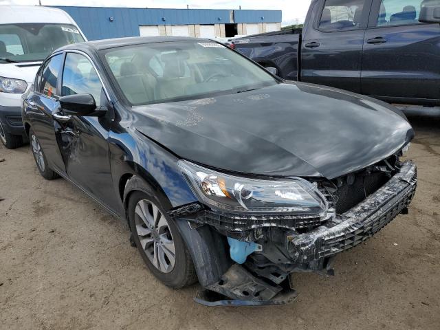 1HGCR2F31EA291336 - 2014 HONDA ACCORD LX BLACK photo 1