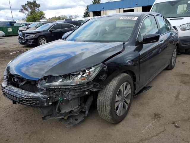 1HGCR2F31EA291336 - 2014 HONDA ACCORD LX BLACK photo 2