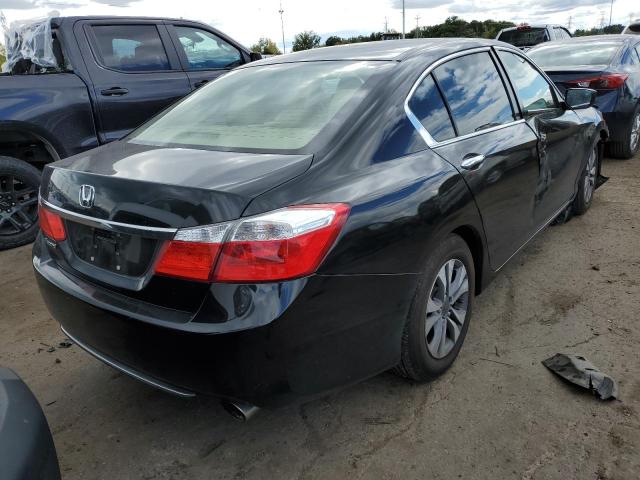 1HGCR2F31EA291336 - 2014 HONDA ACCORD LX BLACK photo 4