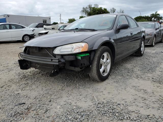 1B3EL46XX4N407875 - 2004 DODGE STRATUS SX GRAY photo 2