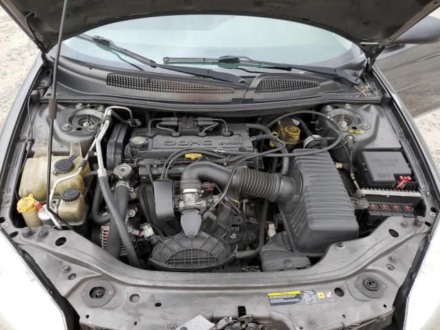 1B3EL46XX4N407875 - 2004 DODGE STRATUS SX GRAY photo 7