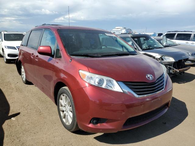 5TDJK3DC6BS005515 - 2011 TOYOTA SIENNA LE BURGUNDY photo 1