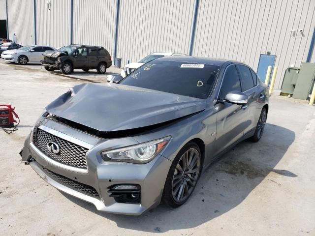 JN1FV7AR0GM450884 - 2016 INFINITI Q50 RED SP GRAY photo 2