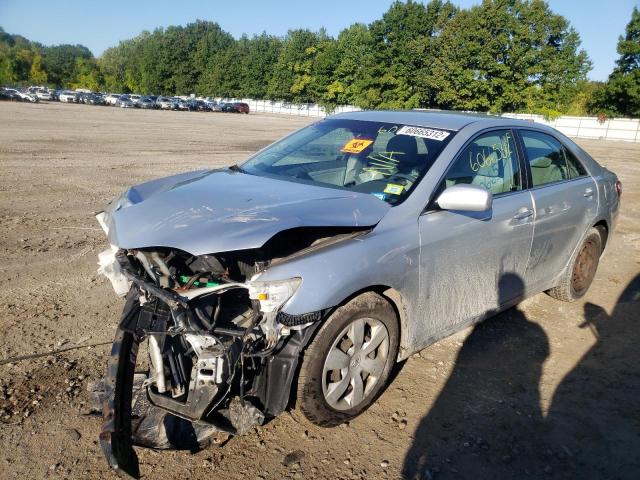 4T1BE46K77U586222 - 2007 TOYOTA CAMRY CE SILVER photo 2