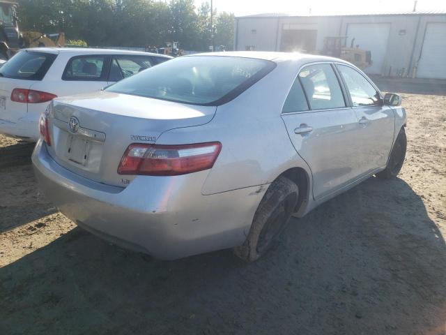 4T1BE46K77U586222 - 2007 TOYOTA CAMRY CE SILVER photo 4