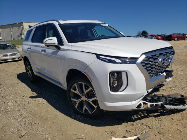 KM8R5DHE2MU277128 - 2021 HYUNDAI PALISADE L WHITE photo 1