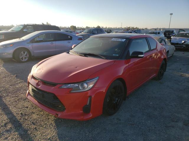 JTKJF5C78FJ003619 - 2015 TOYOTA SCION TC RED photo 2