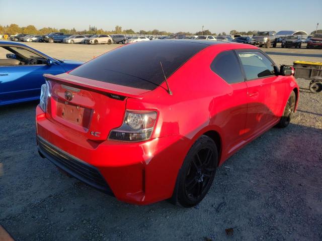 JTKJF5C78FJ003619 - 2015 TOYOTA SCION TC RED photo 4