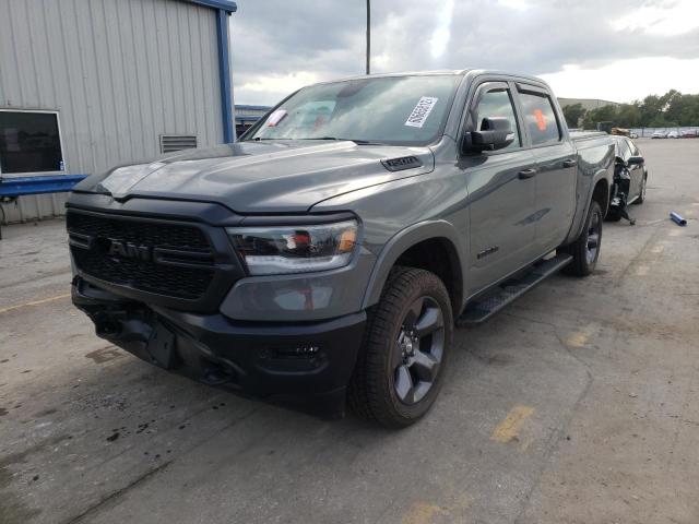 1C6SRFFT5LN378199 - 2020 RAM 1500 BIG H GRAY photo 2