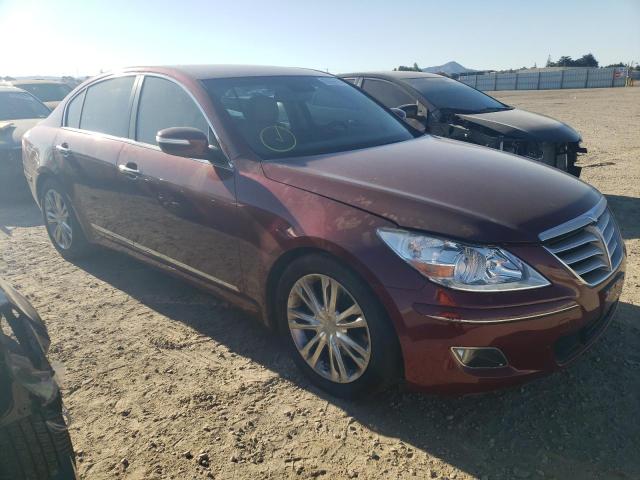 KMHGC4DF5BU122095 - 2011 HYUNDAI GENESIS 4. BURGUNDY photo 1