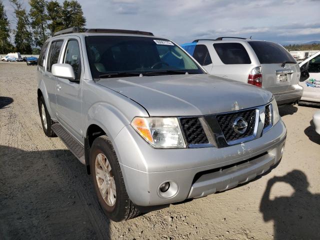 5N1AR18W05C789311 - 2005 NISSAN PATHFINDER SILVER photo 1