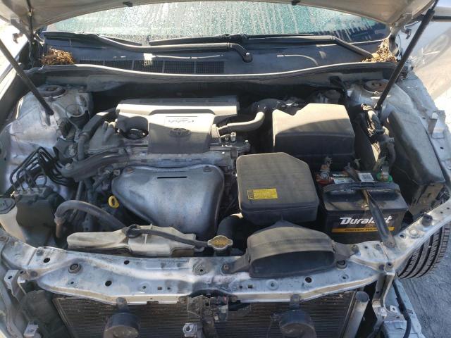 4T1BF1FK7CU026805 - 2012 TOYOTA CAMRY BASE SILVER photo 7