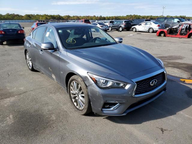 JN1EV7ARXLM252612 - 2020 INFINITI Q50 PURE GRAY photo 1