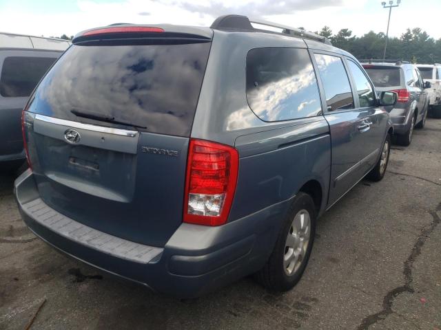 KNDMC233076013087 - 2007 HYUNDAI ENTOURAGE GRAY photo 4