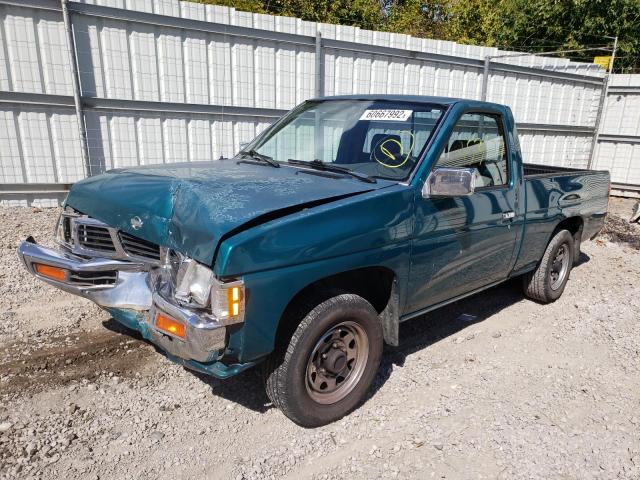 1N6SD11S1SC429505 - 1995 NISSAN TRUCK E/XE GREEN photo 2