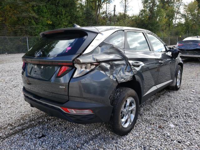 KM8JACAE0NU023092 - 2022 HYUNDAI TUCSON SE GRAY photo 4