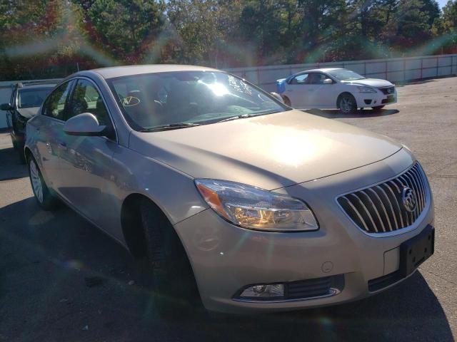 W04GN5EC1B1142672 - 2011 BUICK REGAL CXL SILVER photo 1