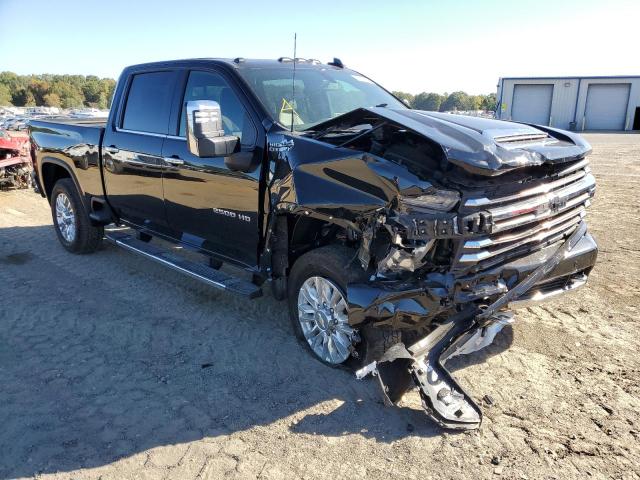 1GC4YREY4NF190306 - 2022 CHEVROLET SILVERADO BLACK photo 1