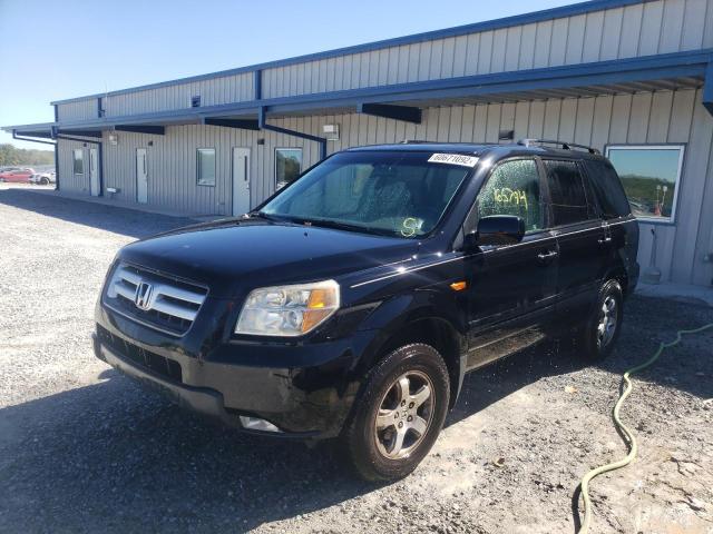 5FNYF18398B026017 - 2008 HONDA PILOT SE BLACK photo 2