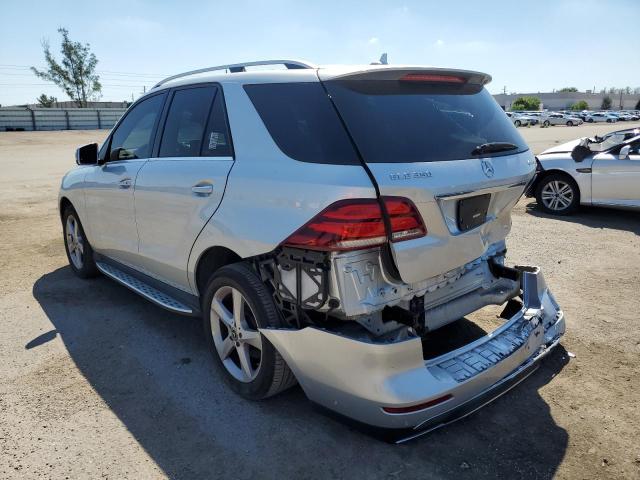 4JGDA5HB3JB078257 - 2018 MERCEDES-BENZ GLE 350 4M SILVER photo 3