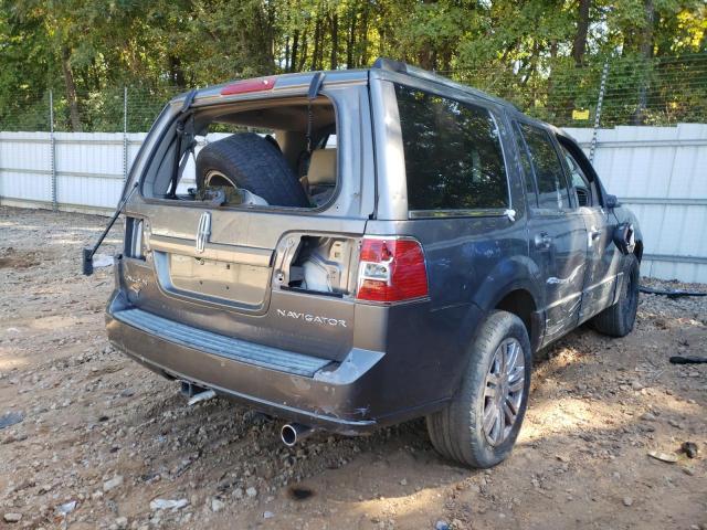 5LMJJ2H54AEJ02251 - 2010 LINCOLN NAVIGATOR ნაცრისფერი ფოტო 4