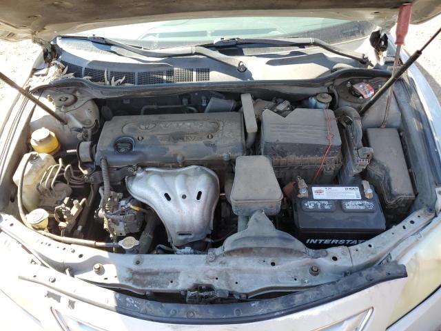 4T1BE46K27U525022 - 2007 TOYOTA CAMRY 4C SILVER photo 11