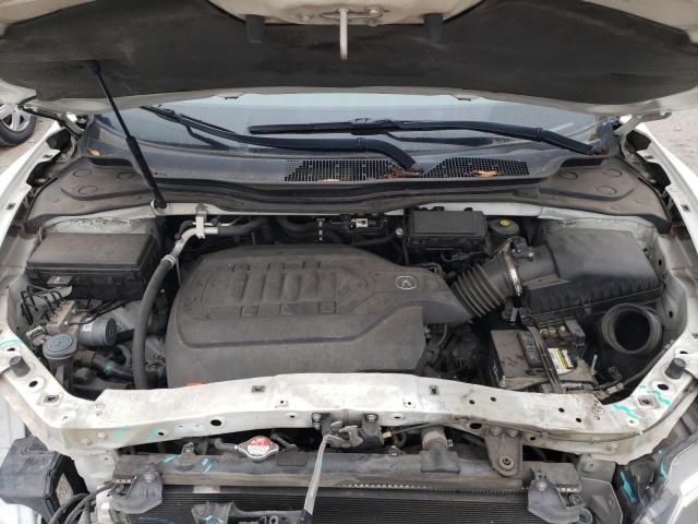 5FRYD4H8XEB019476 - 2014 ACURA MDX ADVANC WHITE photo 7