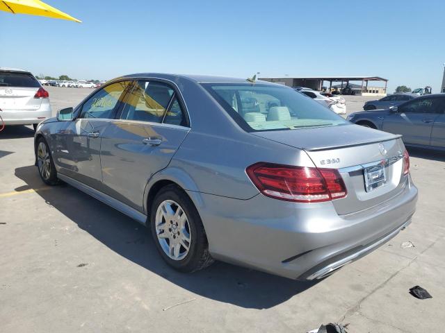 WDDHF5KBXEB014132 - 2014 MERCEDES-BENZ E 350 GRAY photo 3