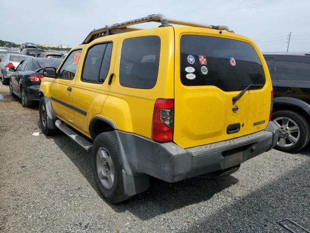 5N1ED28T31C595152 - 2001 NISSAN XTERRA XE YELLOW photo 3