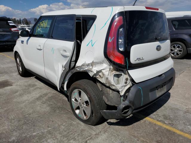 KNDJN2A29F7174781 - 2015 KIA SOUL WHITE photo 9