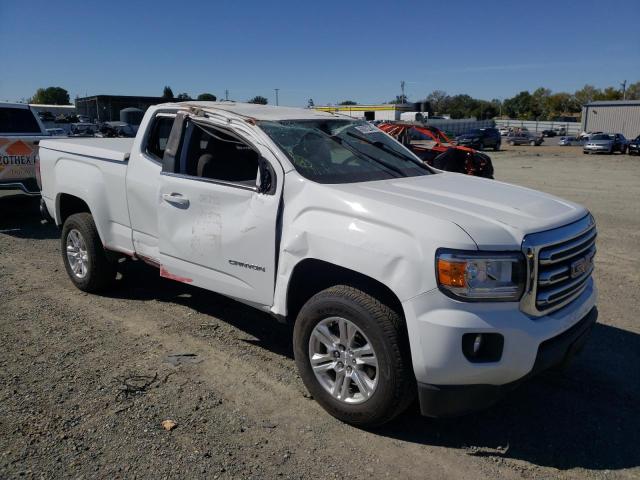 1GTH5CEN5L1118750 - 2020 GMC CANYON SLE WHITE photo 9