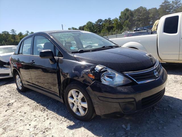 3N1BC1AP9AL426780 - 2010 NISSAN VERSA S BLACK photo 1