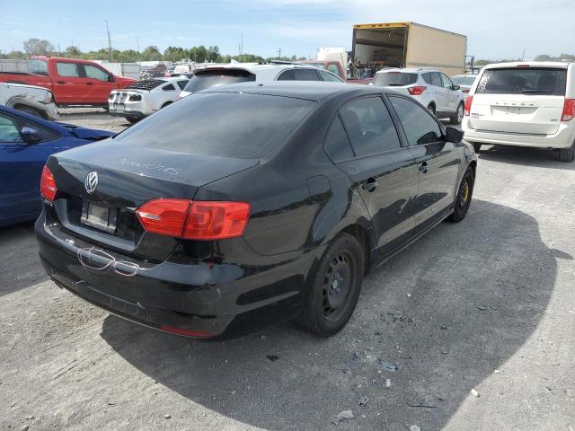 3VW2K7AJ4CM345890 - 2012 VOLKSWAGEN JETTA BASE BLACK photo 4