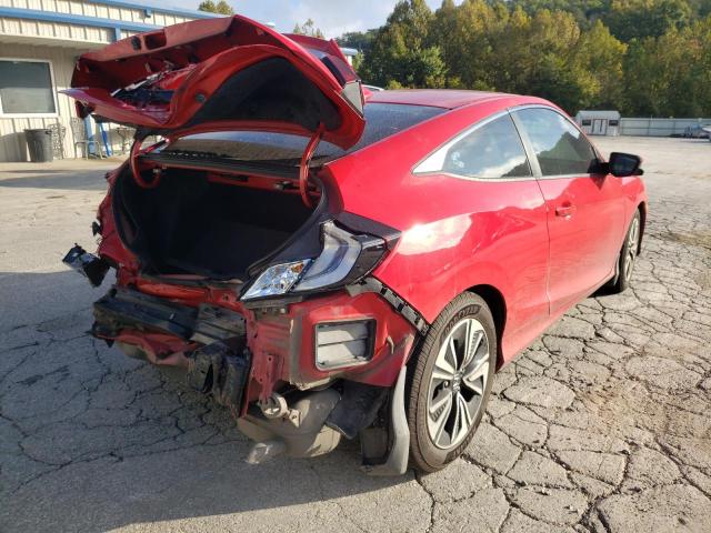 2HGFC3B79GH357911 - 2016 HONDA CIVIC EXL 红色 照片 4