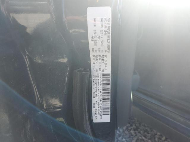 1J8HG48P27C592381 - 2007 JEEP COMMANDER 蓝色 照片 10