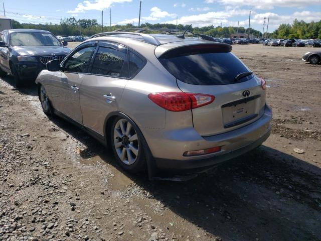 JNKAJ09F98M361075 - 2008 INFINITI EX35 BASE BEIGE photo 3