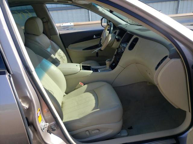 JNKAJ09F98M361075 - 2008 INFINITI EX35 BASE BEIGE photo 5