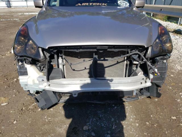 JNKAJ09F98M361075 - 2008 INFINITI EX35 BASE BEIGE photo 9