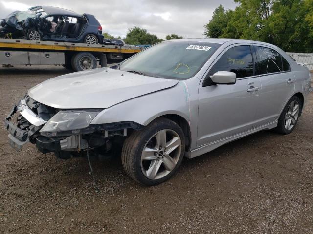 3FAHP0DC6AR385736 - 2010 FORD FUSION SPO SILVER photo 2